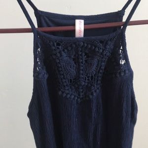 Halter lace dress